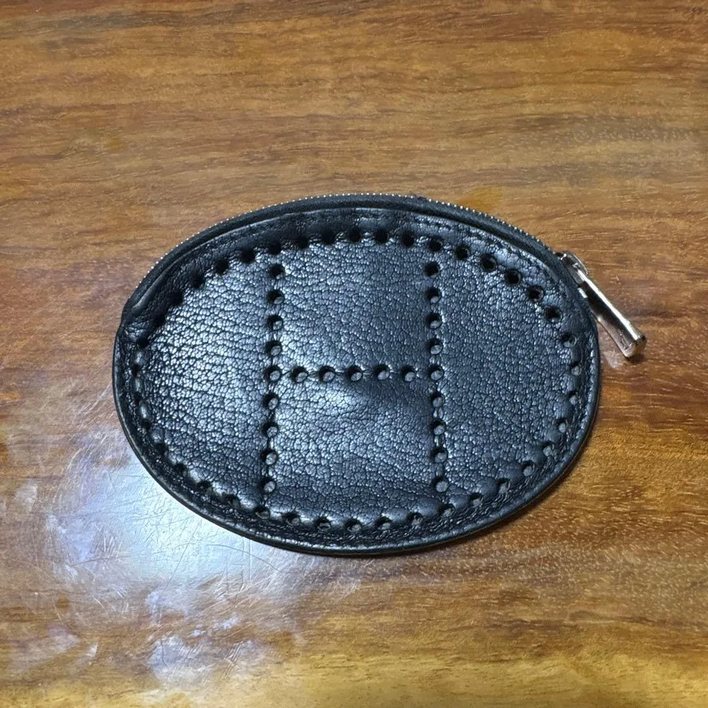 HERMES エルメス コインケース ブラック
