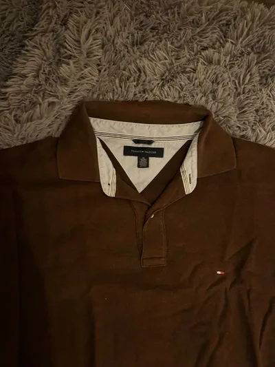 【即購入⭕️】TOMMY HILFIGER ポロシャツ ブラウン