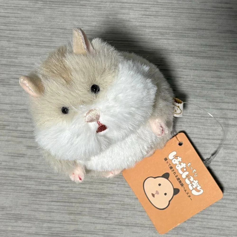 【新作】りぶはあと はむにぎり ぬいぐるみ 虚無顔 ハムスター こむぎ②