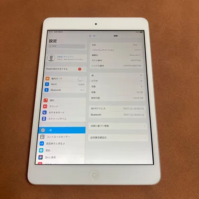 44【早い者勝ち】iPad mini2 第2世代 16GB WIFIモデル☆
