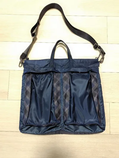 【美品】BLACK LABEL CRESTBRIDGE ヘルメットバッグ