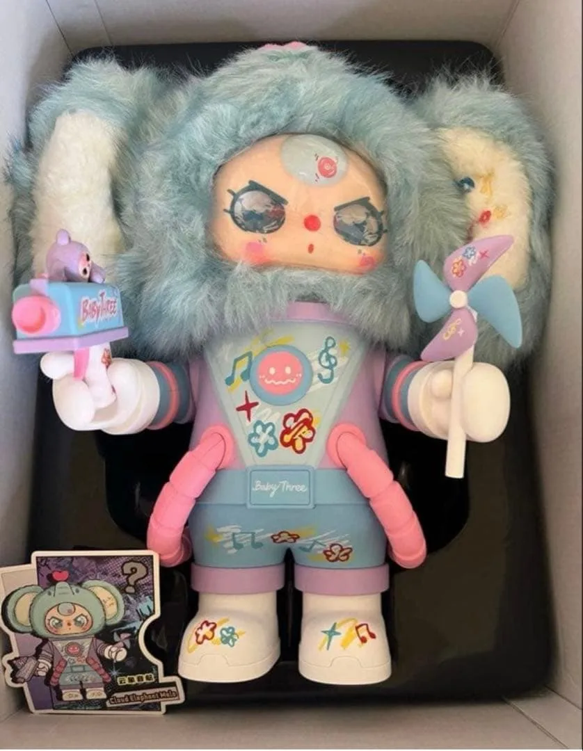 BabyThree 宇宙飛行士 ぬいぐるみ フィギュア オイル目