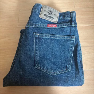 古着 Wrangler ブルーデニムパンツ