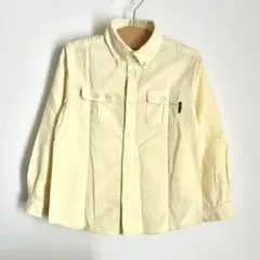 COMME CA ISM キッズ 120センチ シャツ 黄色系 長袖