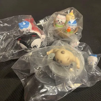 ちいかわ プルバックカー デスクトップフィギュア セット