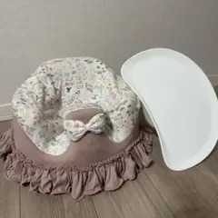 【カバー付き】バンボ ベビーソファ テーブル付き イエロー