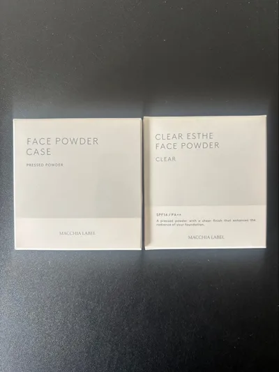 Macchia Label Clear Esthetic Face Powder พร้อมเคสเฉพาะ