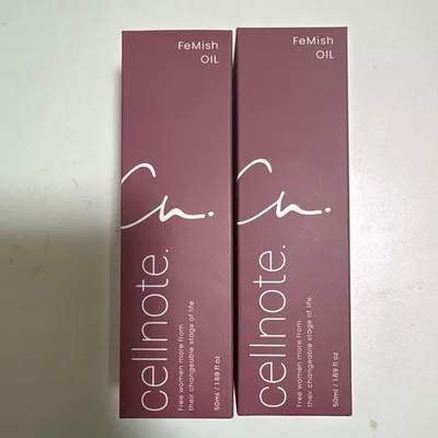 cellnote FeMish OIL 50ml 2本セット