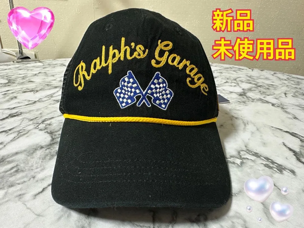 Ralph's Garage キャップ ブラック フリーサイズ