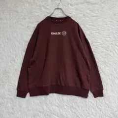 【新品タグ付】Coot.M バックプリント スウェット S オーバーサイズ