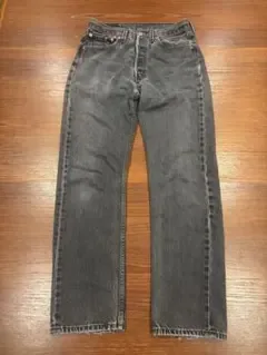Levi's 後染 501 ブラックデニム W31 90s 00s ジーンズ
