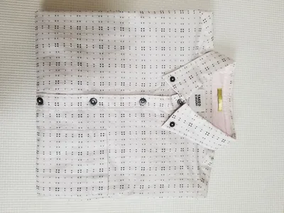 TAKEO KIKUCHI 長袖シャツ ドット柄 日本製