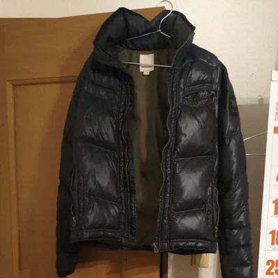 DIESEL ダウンジャケット ブラック Mサイズ