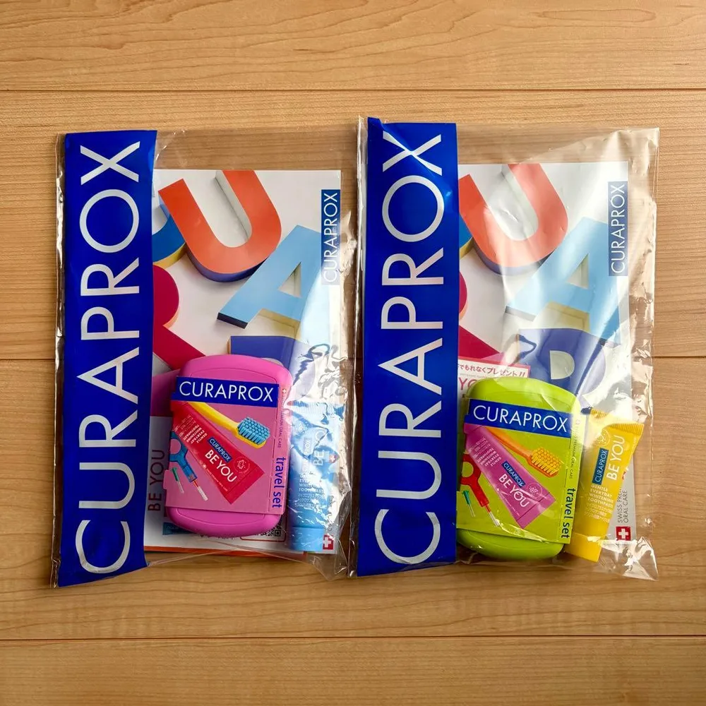 【2個セット】新品 クラプロックス BE YOU トラベルセット 歯ブラシ