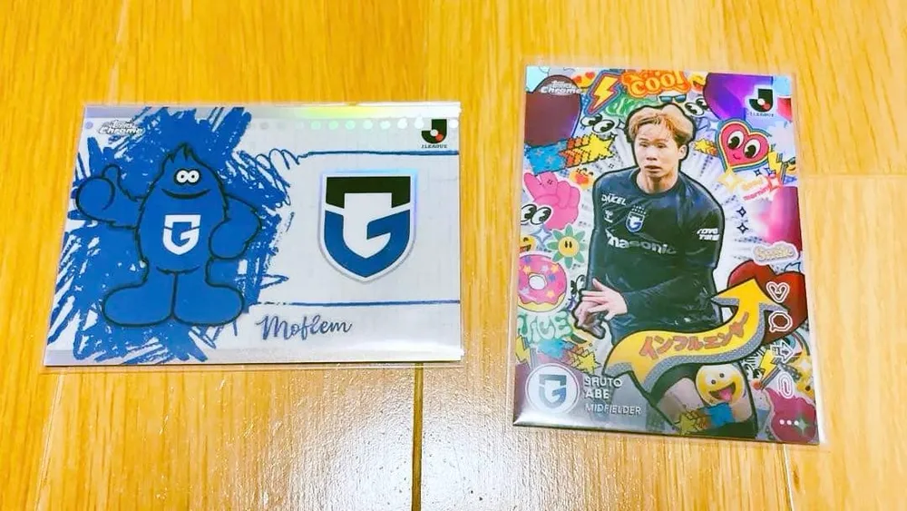 topps jリーグ chrome 2026 ガンバ大阪 阿部柊人 モフレム