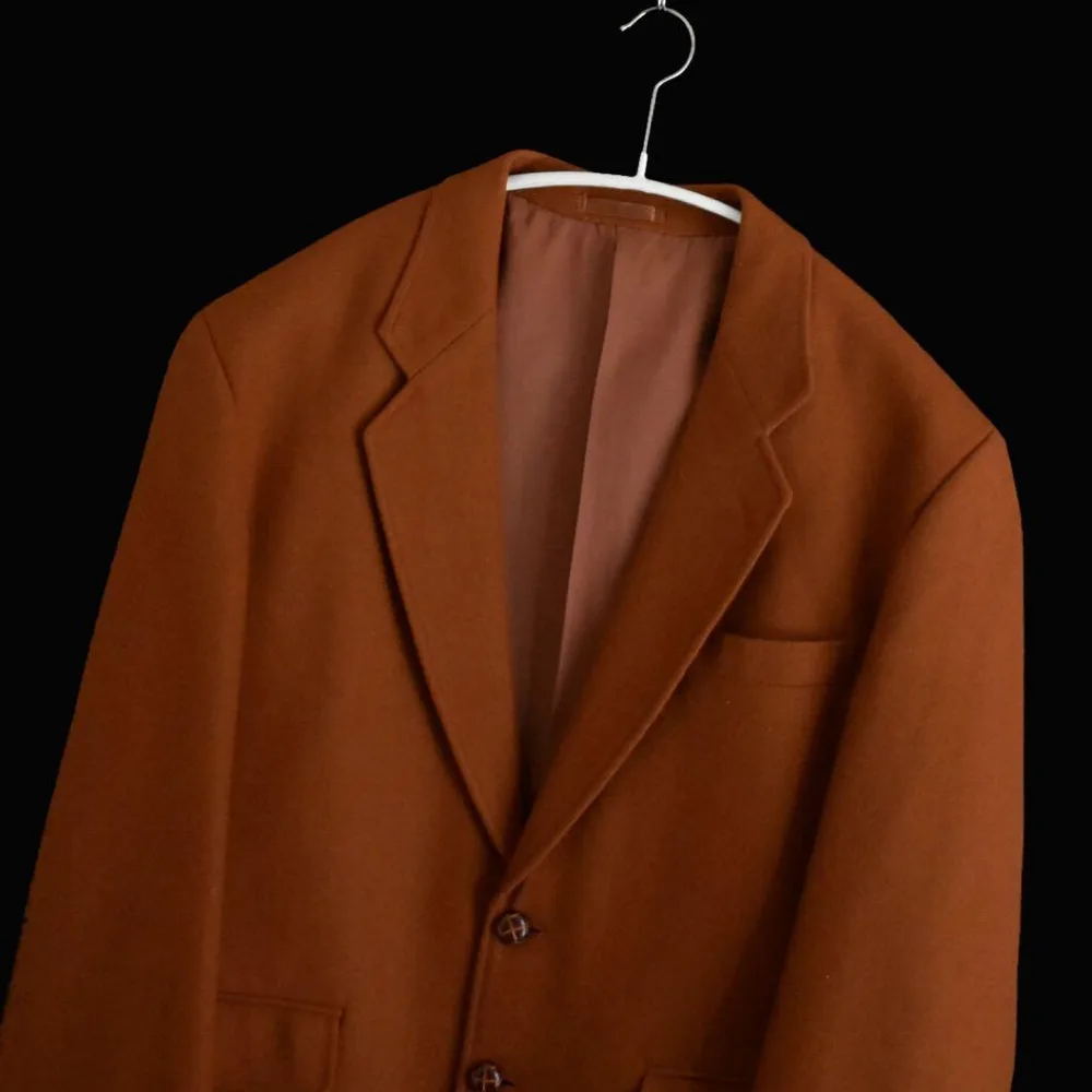 美品 70s playmen ウール ブレザー テーラードジャケット M