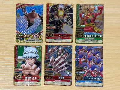 ワンピース ワンピーベリーマッチ カード 6枚セット ジョズCP、ローSRなど