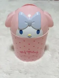 マイメロディ ダイカットインテリアボックス 卓上ゴミ箱 小物入れ