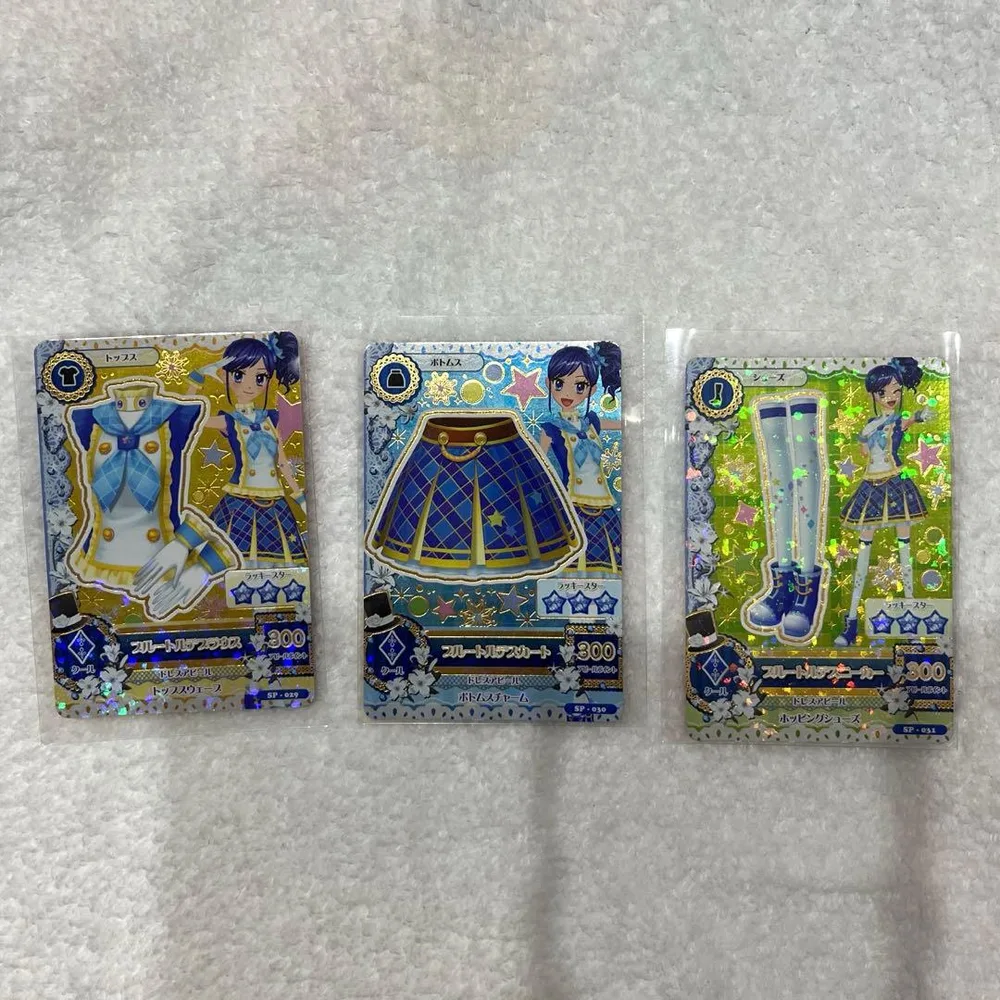 アイカツ ブルートルテコーデ 3枚セット