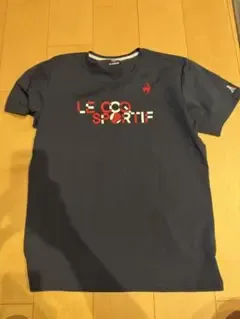 le coq sportif テニスウェア 半袖 ネイビー