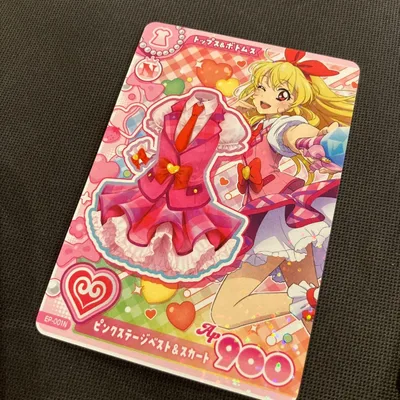 アイカツ! ピンクステージベスト&スカート