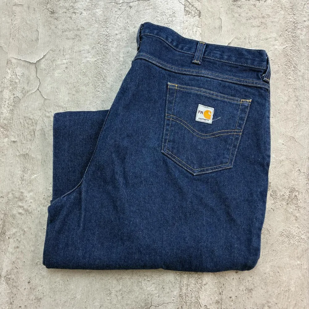 carhartt デニムパンツ W43 L31 インディゴブルー 古着