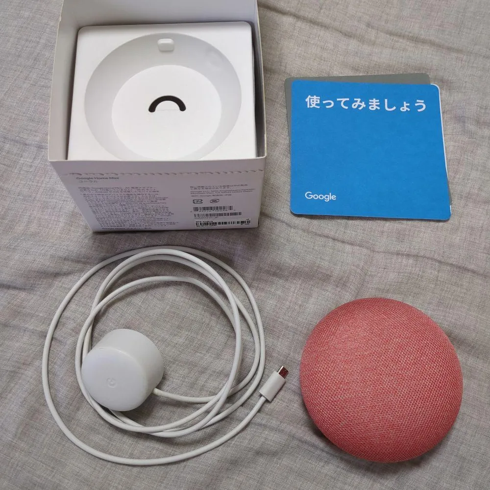 ยูนิตหลัก Google Home Mini Coral