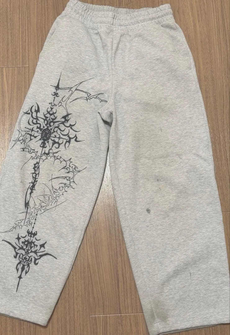 ユニクロC スウェットパンツ リメイク