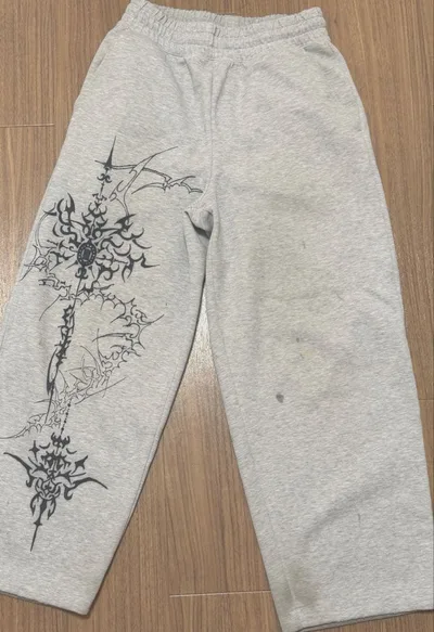 ユニクロC スウェットパンツ リメイク