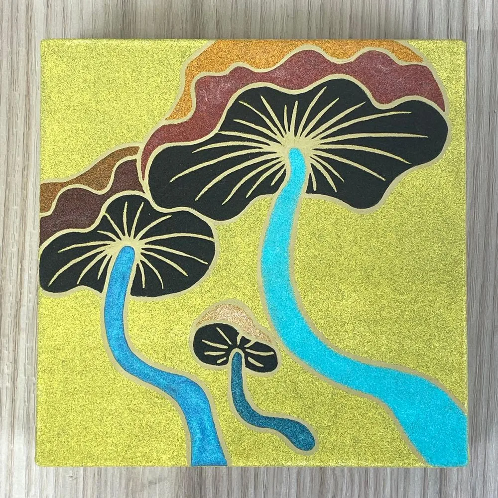 中田由絵 キャンバスアート Mushrooms #9