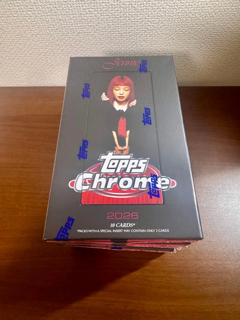 2026 Topps Chrome x Jennie 5 Box 未開封