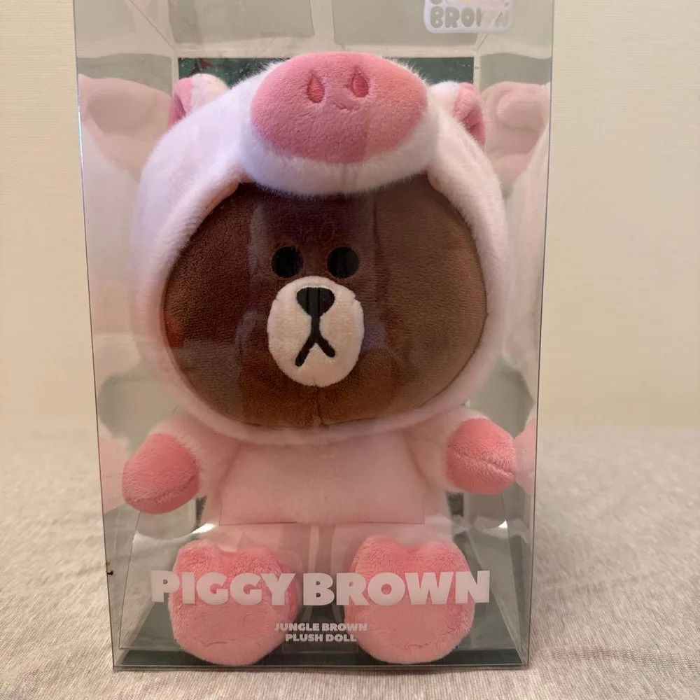 JUNGLE BROWN PIGGY BROWN ぬいぐるみ