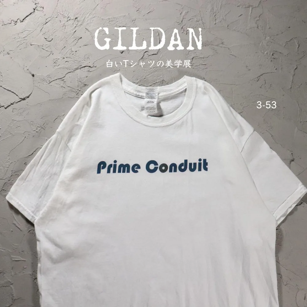 GILDAN 白Tシャツ 企業ロゴ