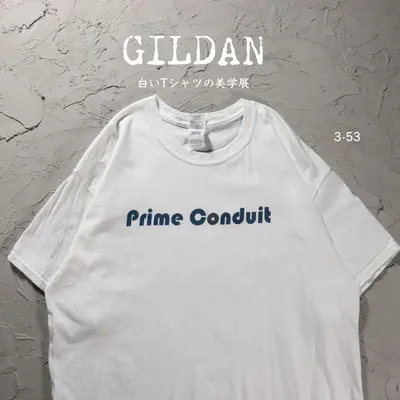 GILDAN 白Tシャツ 企業ロゴ