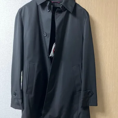 Mr.JUNKO ステンカラーコート ブラック 未使用品・タグ付き