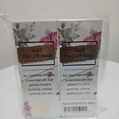 ニーアール ゴールド ピール オフ マスク (パック) 50g×2個