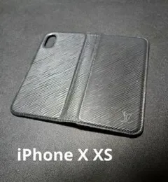 iPhone X XS ケース VUITTON 手帳型 エピ ヴィトン カバー