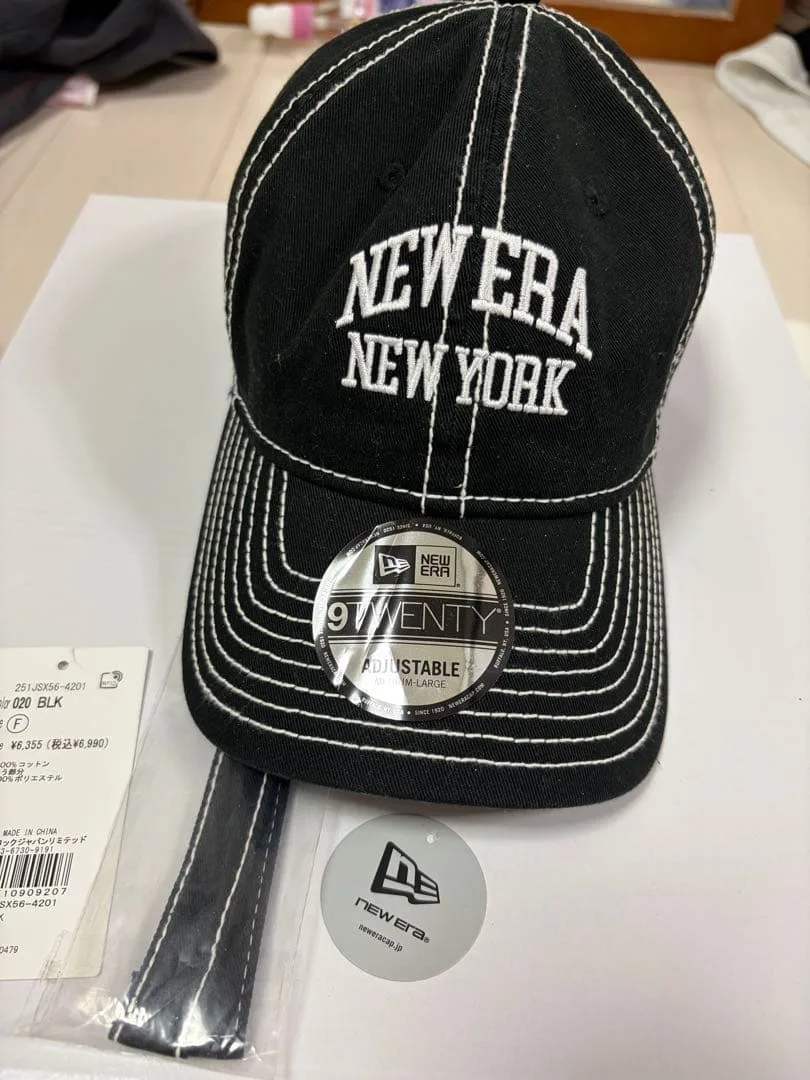 新品未使用 NEW ERA 9TWENTY NEW YORK キャップ 刺繍