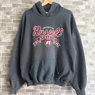 00s RUSSELL ATHLETIC ラッセル スウェットパーカーフーディー
