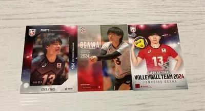 バレーボール男子日本代表 2025 トレーディングカード フォト 小川
