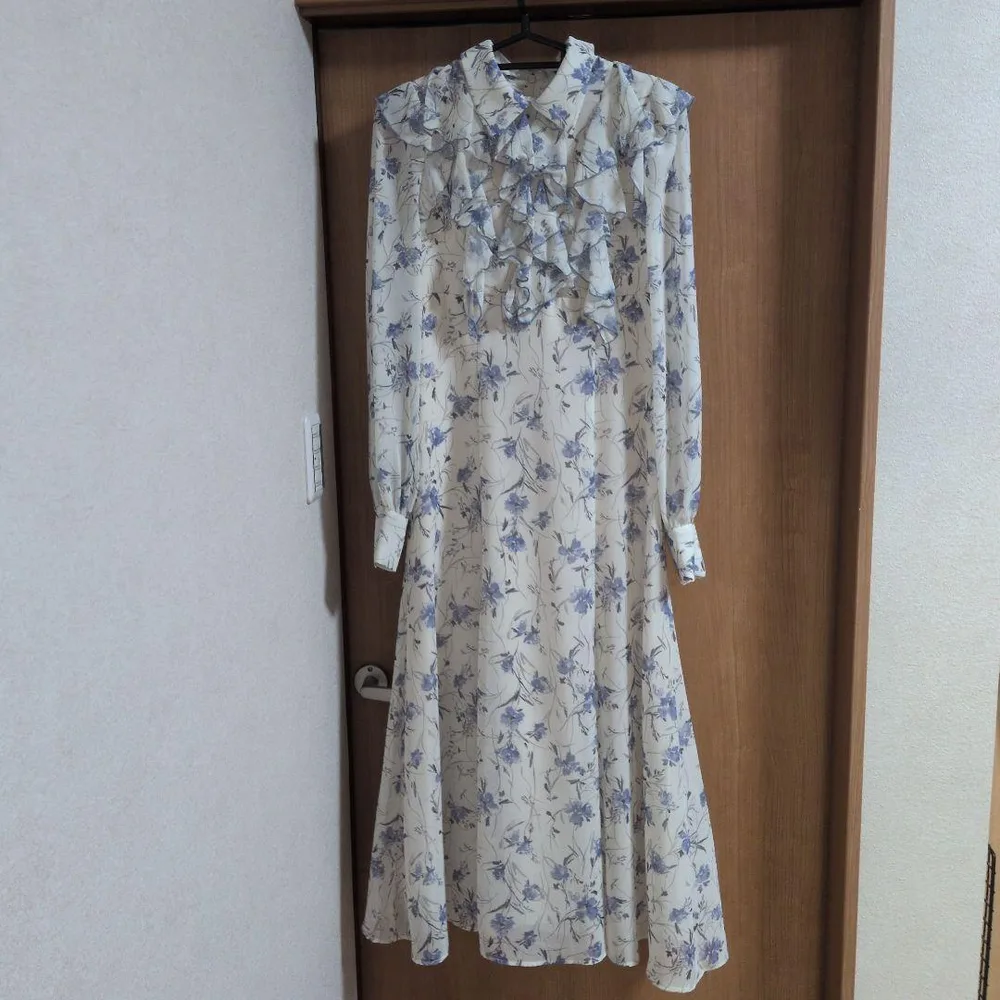 MERCURYDUO 花柄ロングワンピース