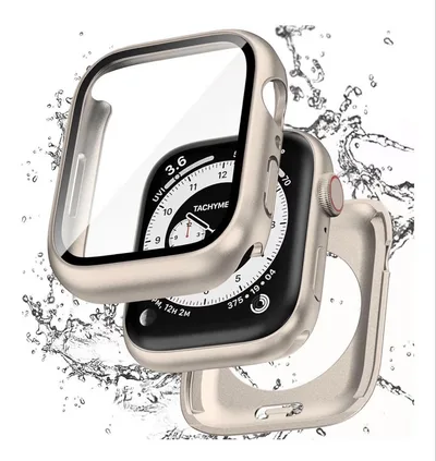 Apple Watch40mm用 2in1 全面保護ケース スターライト