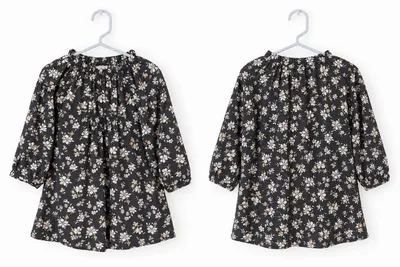 【petit main】90cm 花柄ワンピース