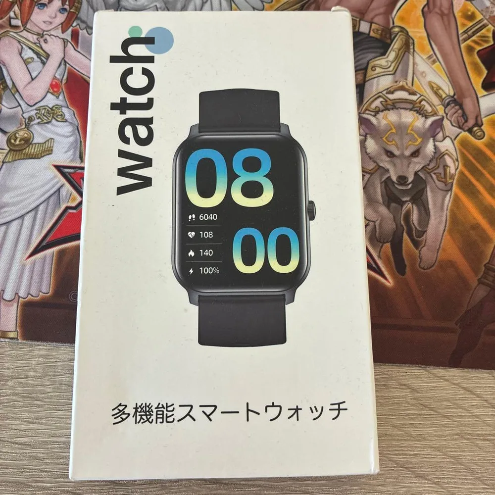 多機能スマートウォッチ 本体 ブラック