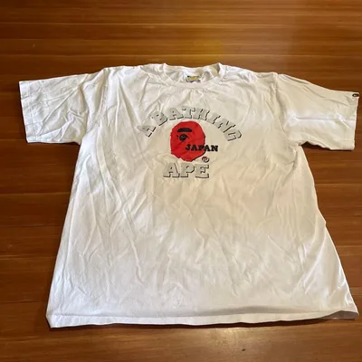 A BATHING APE Tシャツ ホワイト XL