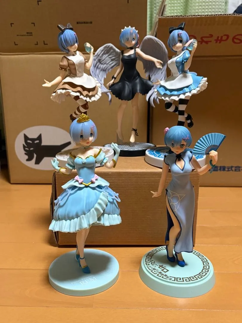 Re:ゼロ レム フィギュア 5体セット