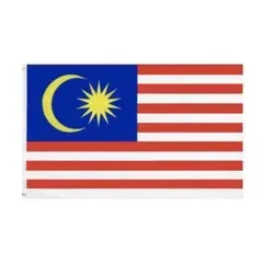 マレーシア 国旗 フラッグ 応援 サッカー flag 旗 インテリア 150cm