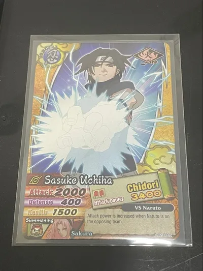 NARUTO CARD 海外版 うちはサスケ ナルティメットミッション同イラスト