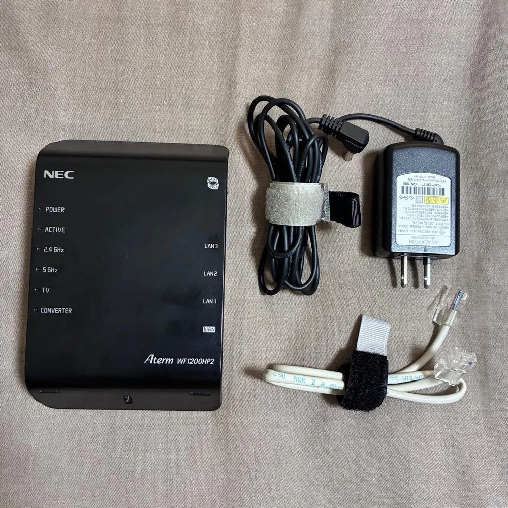 NEC Aterm WF1200HP2 無線LANルーター 本体 中古