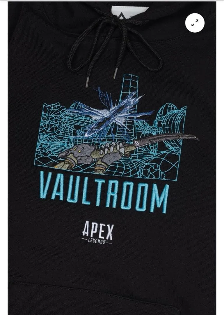 VAULTROOM APEX ASH HOODIE / BLACK XL